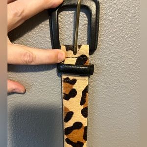 Lauren by Ralph Lauren leopard belt xl